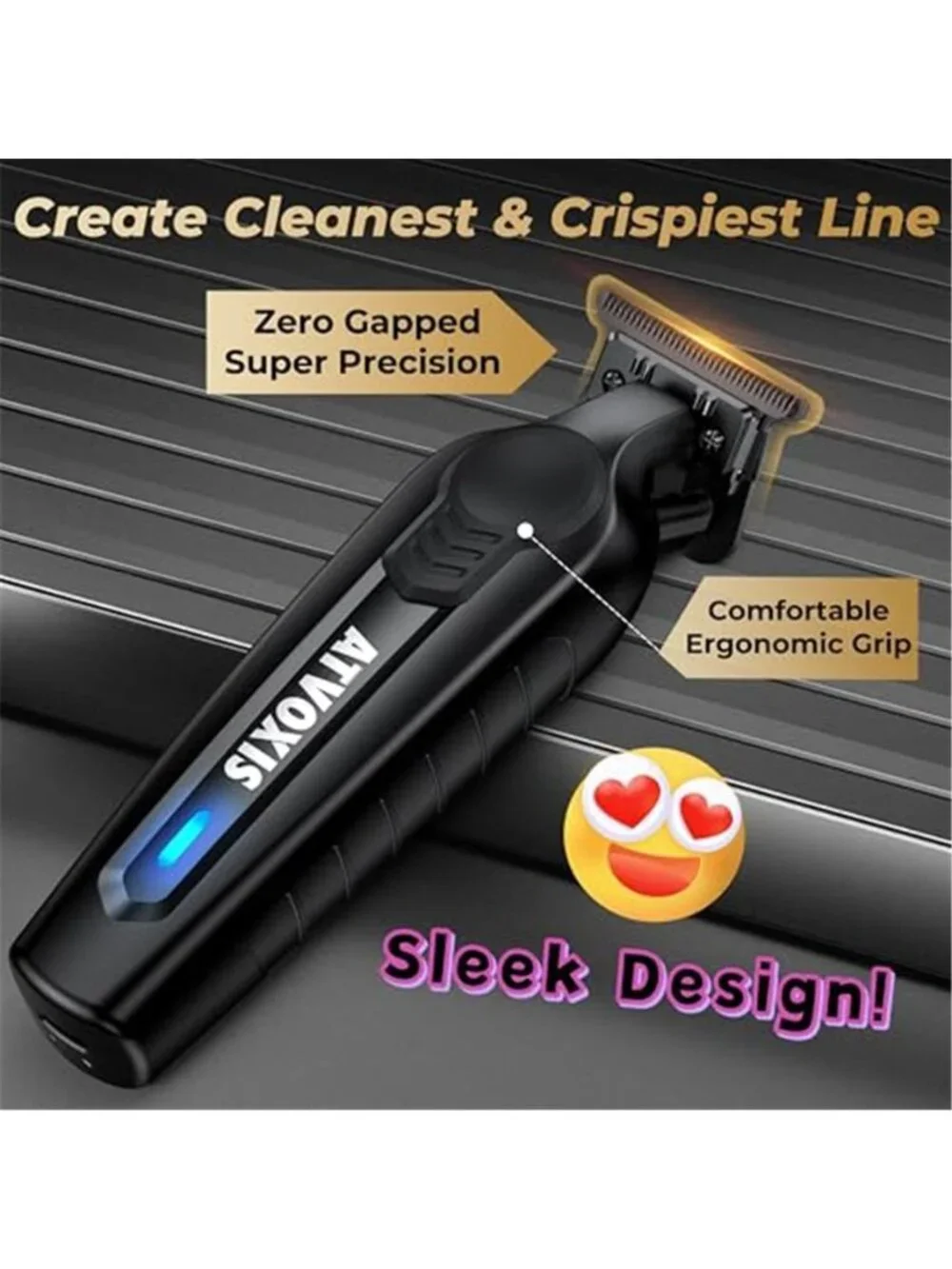Hair Trimmer for Men, Trimmers for Barbers, Zero Gapped T Liners Clippers